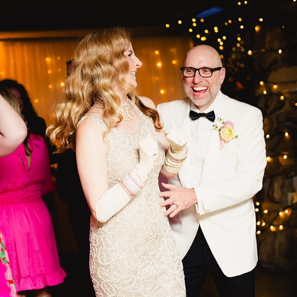 Elegant Cream Lace Dress - Picture 5 of 5